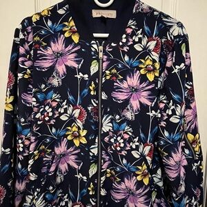Floral jacket .